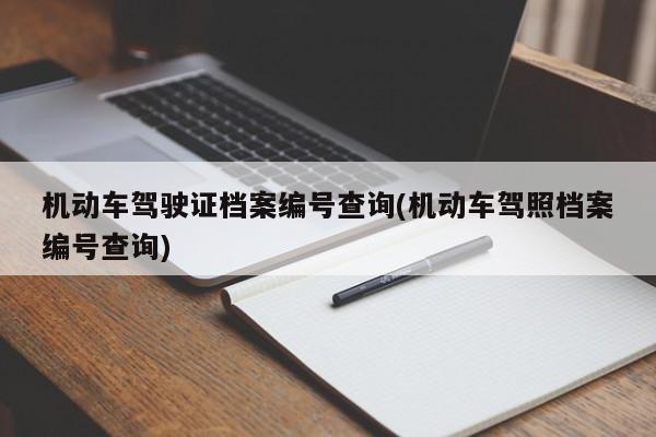 机动车驾驶证档案编号查询(机动车驾照档案编号查询)